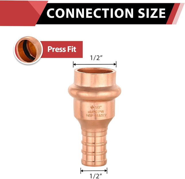 Copper Fittings 1/2 – product detail