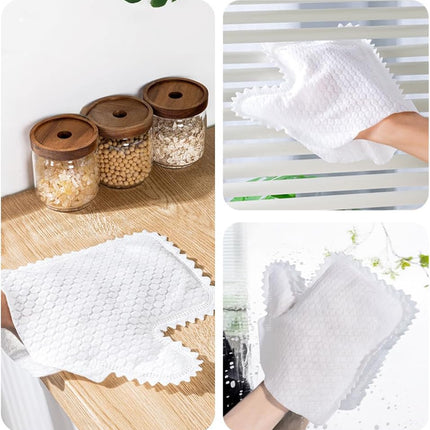 Multi-purpose Washable Dusting Gloves, 2026 Dual-Sided Pet Hair Cleaning Gloves Reusable Wet Dry Kitchen Mitt