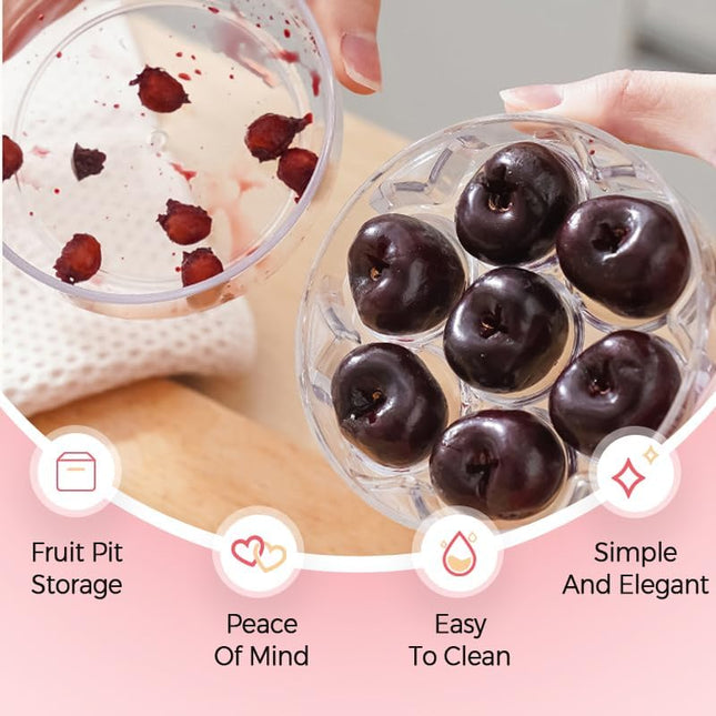 Cherry Pitter 2025 New Quickly Multiple Cherries Seed Remover Cherry Pitter Multiple Upgrade (1 – product detail