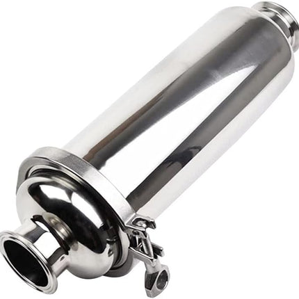 1.5" Tri Clamp Filter Sanitary, Inline Straight Strainer with 100 Mesh Stainless Steel Screen