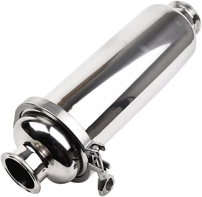 1.5 Tri Clamp Filter Sanitary Inline Straight Strainer with 100 Mesh Stainless Steel Screen
