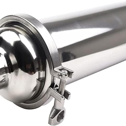 1.5" Tri Clamp Filter Sanitary, Inline Straight Strainer with 100 Mesh Stainless Steel Screen
