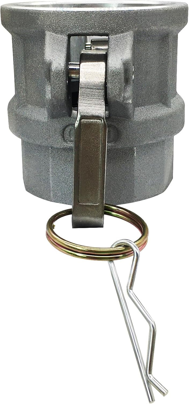 Aluminum Cam Lock Fittings (Part D) Cam and Groove Hose Fitting 1-1/2 Female Coupler x 1-1/2 Female NPT – product detail