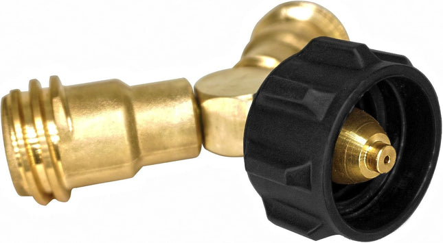 Propane Splitter 2 Way LP Gas Adapter Tee Connector for 20lb Propane Tank Cylinder Work with BBQ Grills – product detail