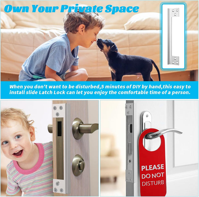 2 Pcs Door Latch Guard Plate 7 Inch Outswing Angle Latch Protector Shield L Shaped – product detail