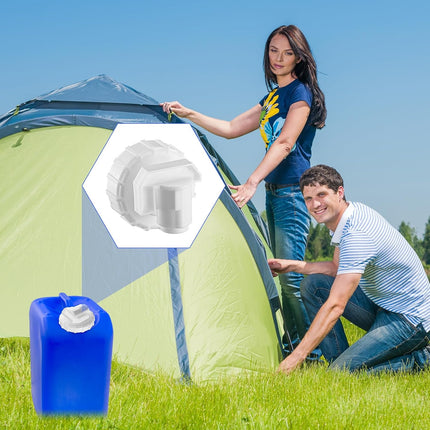 2 Pack 5 Gallon Water Jug Spigot Replacement Faucet Assy Compatible with Coleman 5 Gallon Faucet Assy Camping, Tailgating, Parties, Emergencies