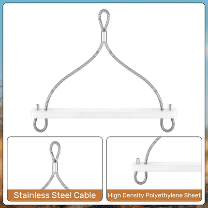 Rabbit Hanger Gambrel for Small Size Animals Rabbit Hanger Hunting Portable Compact Gambrel Hopper Popper Dispatcher for Processing Rabbits and Small Game Raccoon