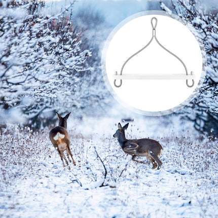 Rabbit Hanger Gambrel for Small Size Animals Rabbit Hanger Hunting Portable Compact Gambrel Hopper Popper Dispatcher for Processing Rabbits and Small Game Raccoon