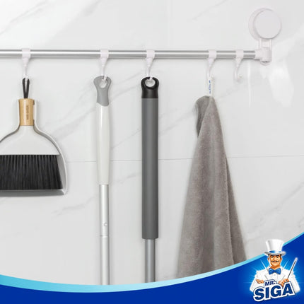Heavy Duty Grout Scrub Brush with Long Handle, Shower Floor Scrubber for Cleaning, Tile Scrub Brush with Stiff Bristles