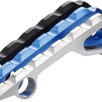 Back Spacer For Benchmade Bugout 535, Lightweight Aluminum Alloy CNC Back spacer, Premium Custom-made Aluminium Alloy Accessory, Black