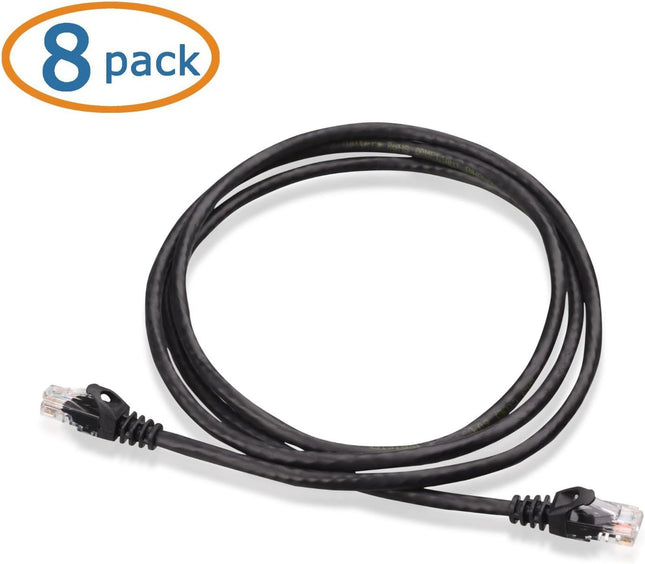 8-Pack Snagless Cat 5e Ethernet Cable – product detail