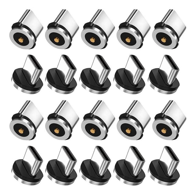 Magnetic Charging Tip Series Type-c Tips 20pack Just Magnetic Type-C Tips Just USB-C Tip Without Cable & – product detail