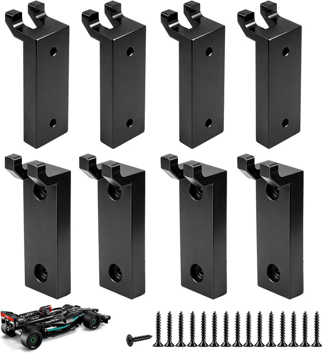 8 Pcs Formula 1 racing Wall Mount Hook Fits LEGO 42171 Mercedes-AMG F1 W14 E V1258-DP02-C-3021