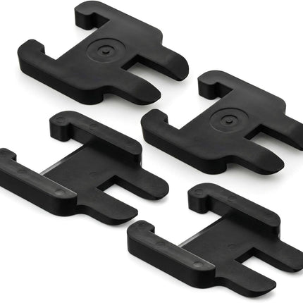 4 Pcs Sway Bracket Jacket Bulk Compatible with E2 Hitch Sway Control Brackets 6k 8k 10k 12k 14k Weight Distribution Hitch Parts Bar for RV Noise Reduction Eliminate Creaking Wear 2 x 0.5 Inch