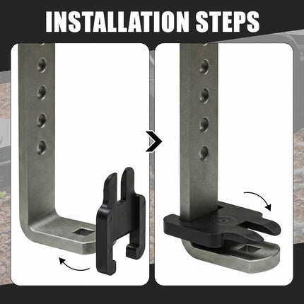 4 Pcs Sway Bracket Jacket Bulk Compatible with E2 Hitch Sway Control Brackets 6k 8k 10k 12k 14k Weight Distribution Hitch Parts Bar for RV Noise Reduction Eliminate Creaking Wear 2 x 0.5 Inch