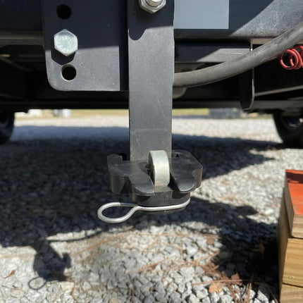 4 Pcs Sway Bracket Jacket Bulk Compatible with E2 Hitch Sway Control Brackets 6k 8k 10k 12k 14k Weight Distribution Hitch Parts Bar for RV Noise Reduction Eliminate Creaking Wear 2 x 0.5 Inch