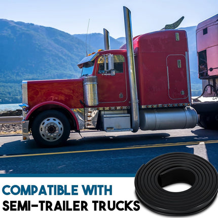 2 Inch Fuel Tank Strap Isolator 6 Feet Length Gas Tank Seal Strap Insulator Rubber for Most Semi Trucks