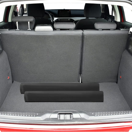 2 Pack Dent Prevent Car Door Protector 33.46 Inch Magnetic Removable Car Door Dent Protector Lengthen and Widen Prevents Scratches Dings, Black