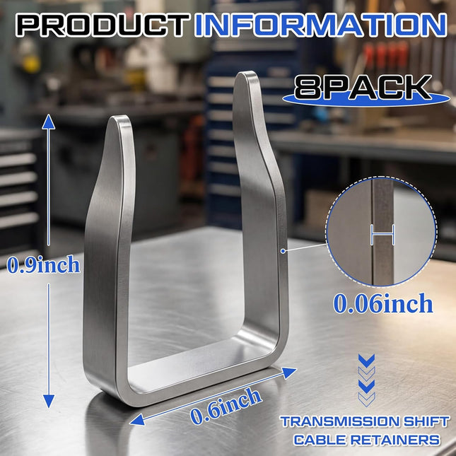 8 Pcs 14912 Transmission Shift Cable Retainers Transmission Shift Cable Clip Compatible with Vehicles – product detail