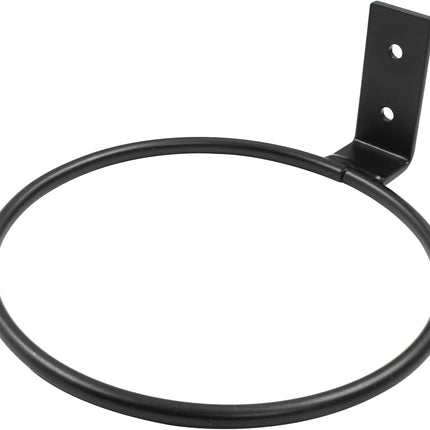 6pcs 6 Inch Wall Flower Pot Holder Ring, 15cm Black Wall Plant Stand Hanger Holder Hook Bracket for Indoor Outdoor Garden Planter