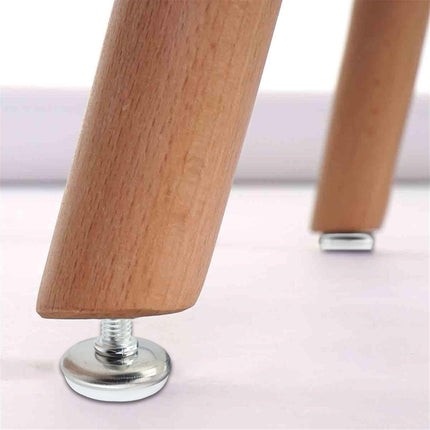 Screw on Furniture Glides Adjustable Furniture Leg Base Leveller M8 x 25mm Thread Length - Pack of 36