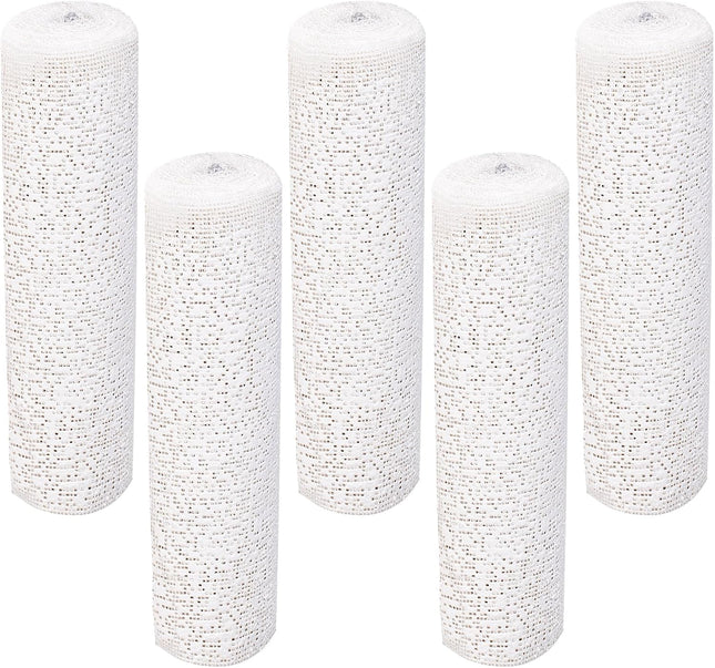 Plaster Cloth 5 Pack Plaster Gauze Bandage Roll Plaster of Paris for Crafts Belly Cast V1258-DP02-C-3286
