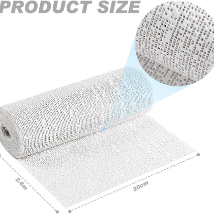 Plaster Cloth 5 Pack Plaster Gauze Bandage Roll Plaster of Paris for Crafts Belly Cast Art Project Mask Making Sculptures and Body Casts, 7.9inch X 106 inch