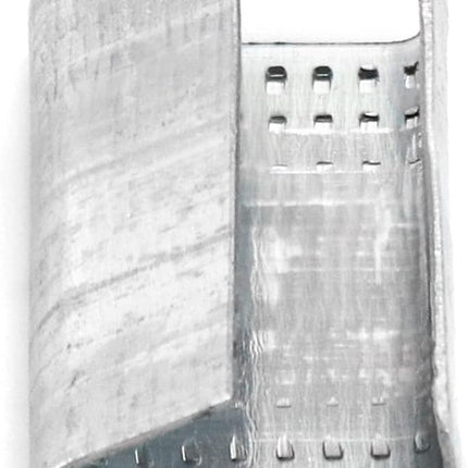 Seals for 1/2" Strap Width Steel Strapping, 500 Pcs Metal Clips for Firmly Securing Packaging and Pallet Banding, Fix Large and Medium-sized Loads for Storage and Transportation