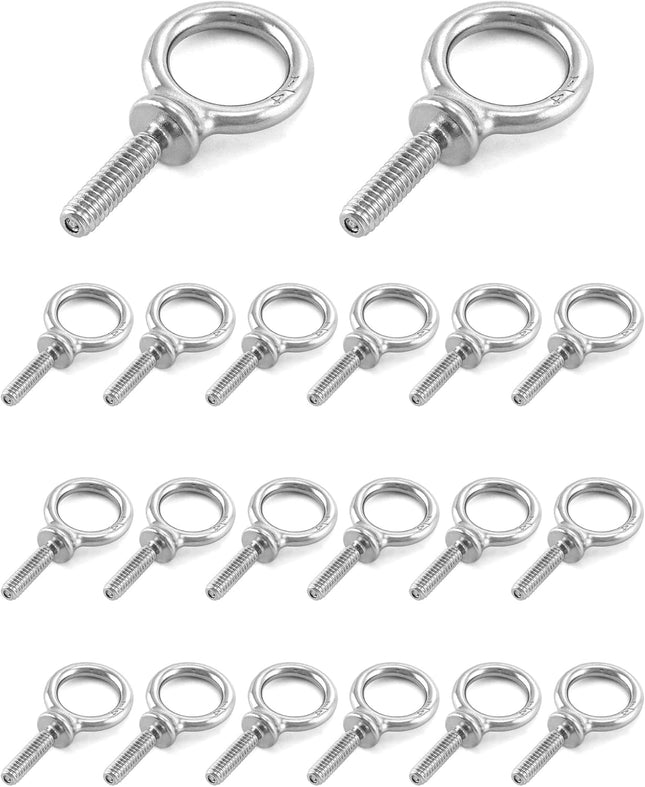 Eye Bolt 20 Pack 1/4