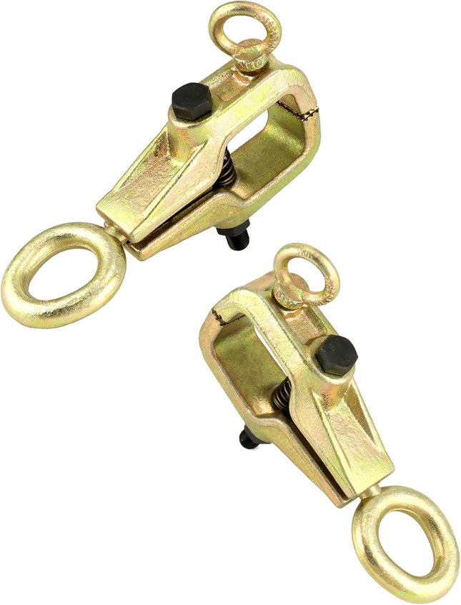 Auto Body Repair Pull Clamp 5 Ton Top and Straight 2 Way Auto Body Clamps Self Tightening Frame Pull Clamp – product detail