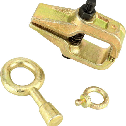 Auto Body Repair Pull Clamp, 5 Ton Top and Straight 2 Way Auto Body Clamps, Self Tightening Frame Pull Clamp for Automotive Car Vehicle Body Repair