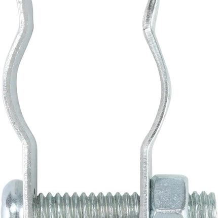 Conduit Hanger with Bolt Features, 1/2 Inch Zinc-Plated Steel, Pack of 50 - Insulated Supports or Threaded Rods for EMT, Rigid Conduits