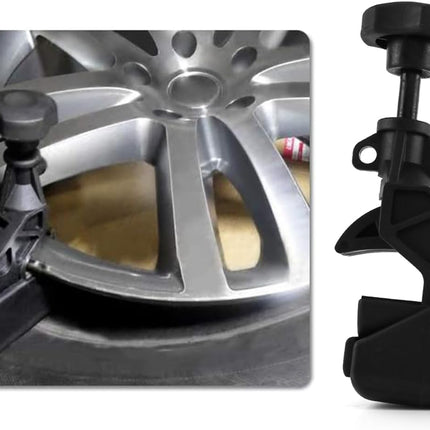 Tire Changer Bead Clamp, 2 Pack Heavy Duty Machine Wheels Tyres Parts Tool Rim Clamp
