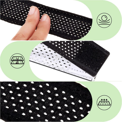 Amylove 8/12 Pairs Jersey Sleeve Bands Softball Sleeve Holders with Hook and Loop Fastener Straps for Soccer Softball Sports