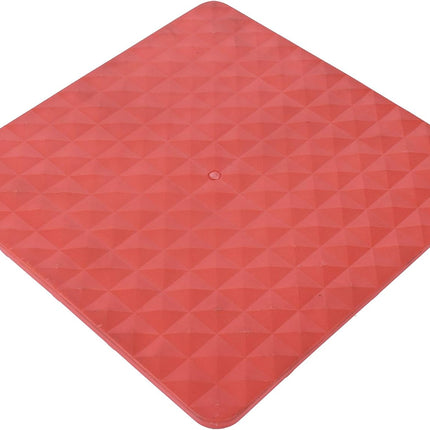 11.5" x 11.5" Off-Road Hi-Lift Jack Base and Stabilizer - Keep Jacks from Sinking with Heavy-Duty Plastic Jack Stand Base for Lifting Jacks and Farm Jacks with 4.1" x 7" Base