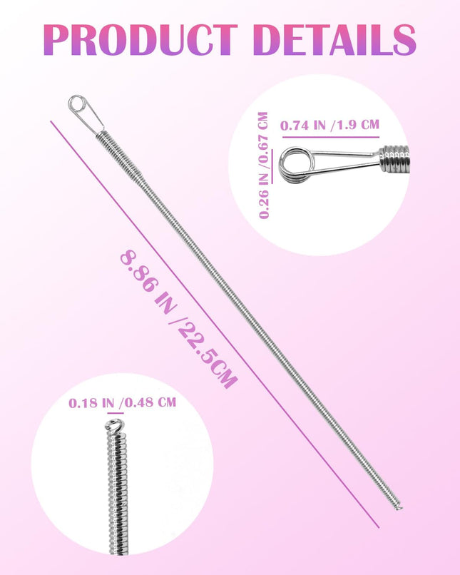 Spring Drawstring Threader 4Pcs Flexible and Elastic Drawstring Threader Tool DIY Rope Threader – product detail