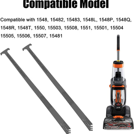 Replacement Carpet Cleaner Part Nozzle Clean Out Tool Compatible with Bissell ProHeat 2X Revolution Series Models 1548, 1550, 1551(2Pack)