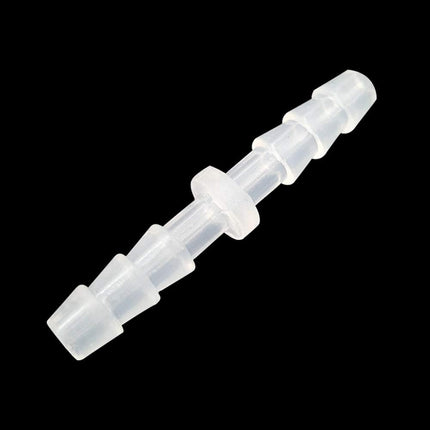 Plastic 3/16” hose ID Barb pipe connectors Joint Splicer Mender Adapter Union Boat Water Air Aquarium O2 Fuel (pack of 6)
