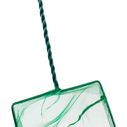 8 Inch Aquarium Fish Net, Wastes Skimming Cleaning Tool with Firm Handle for Fish Tanks Small Ponds
