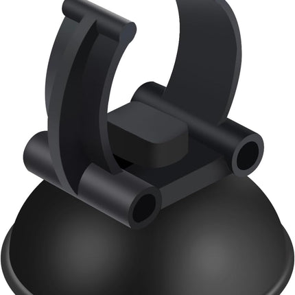 12 Pack Aquarium Suction Cups with Clip Black,for 1" Standard Aquarium Heater, Tubing Hose, Plant Fish Tank