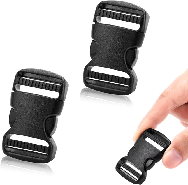 3pcs 1 Inner Dia.Plastic Buckles for Strap Replacement Quick Side Release Buckles Outdoor V1258-DP02-D-19