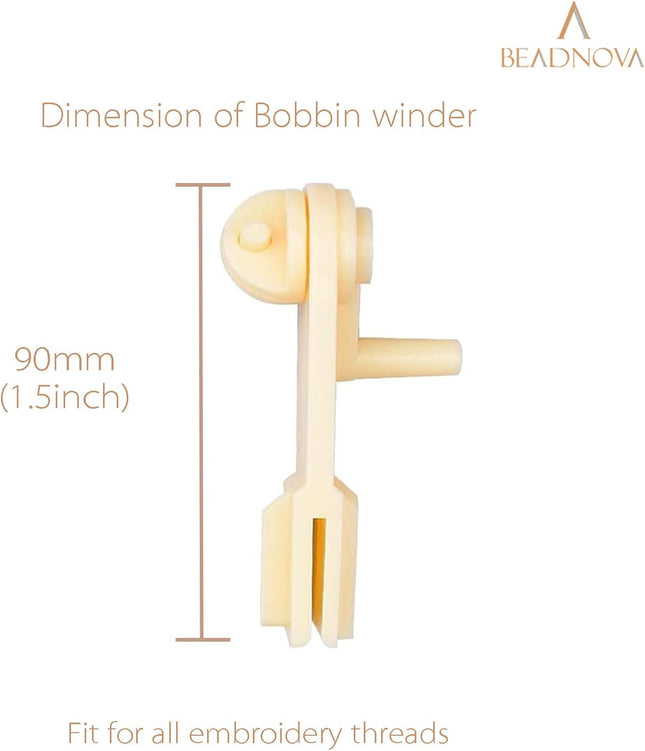 Floss Bobbin Winder Embroidery Thread Floss Winder for Cross Stitch Thread Embroidery Crafting Sewing DIY – product detail