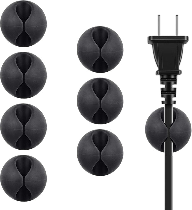 Cable Clips Cord Organizer Cable Management Wire Cord Holder 1 Slots Adhesive Wire Holder for Car Charging