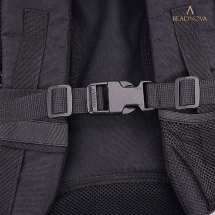 Plastic Buckle Strap Clip Quick Side Release Buckles 1 Inch Flat for Nylon Strap Backpack (Black, 1 Inch, 20 Piece)