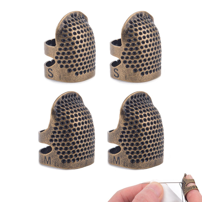 Thimbles for Hand Sewing Thimble Finger Protectors for Sewing Accessories and Tools Thimbles for