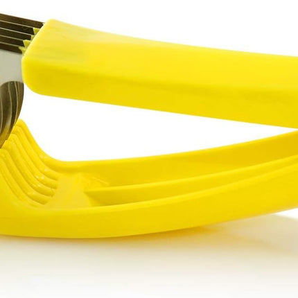 Banana Slicer,ABS + Stainless Steel Fruit and Vegetable Salad Peeler Cutter Kitchen Tools For Banana,Strawberry,Grape（1 pcs）