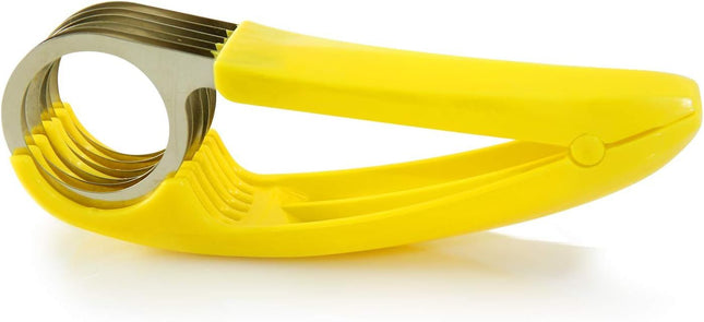 Banana Slicer ABS Plus Stainless Steel Fruit and Vegetable Salad Peeler Cutter Kitchen Tools For Banana