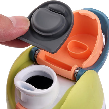 Rubber Seal Replacement Stopper,Silicone Cap Insert, Compatible with Owala Freesip Spout Lid-4 Pack Gasket Stopper Replacement Parts