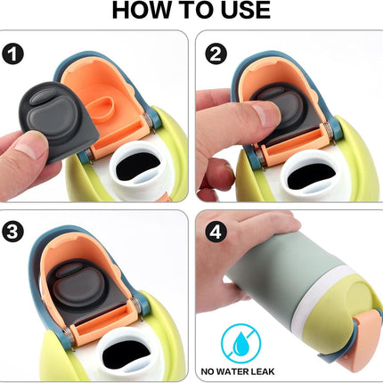 Rubber Seal Replacement Stopper,Silicone Cap Insert, Compatible with Owala Freesip Spout Lid-4 Pack Gasket Stopper Replacement Parts