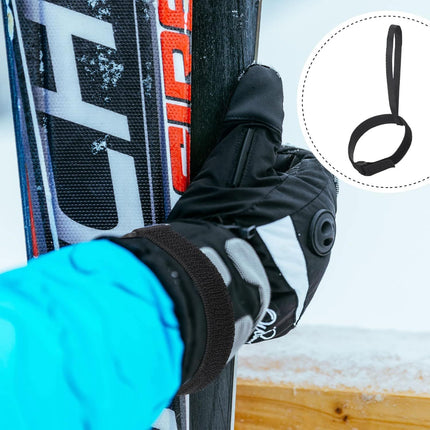 4 Pieces Sport Glove Strap Glove Leash Wrist Strap Ski Handcuff for Hanging, Outdoor